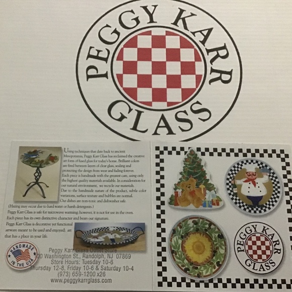 Vintage RARE SIGNED Peggy Karr Flamingo Plate - Picture 6 of 11